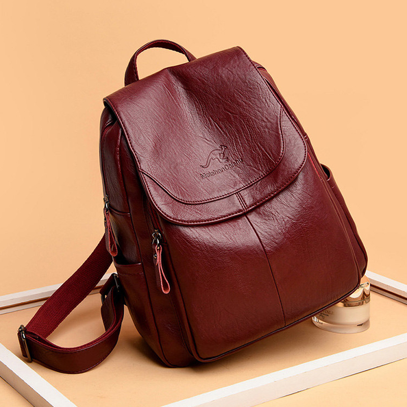 Vintage Soft Leather Backpack  - Leather Backpack Vintage review and price