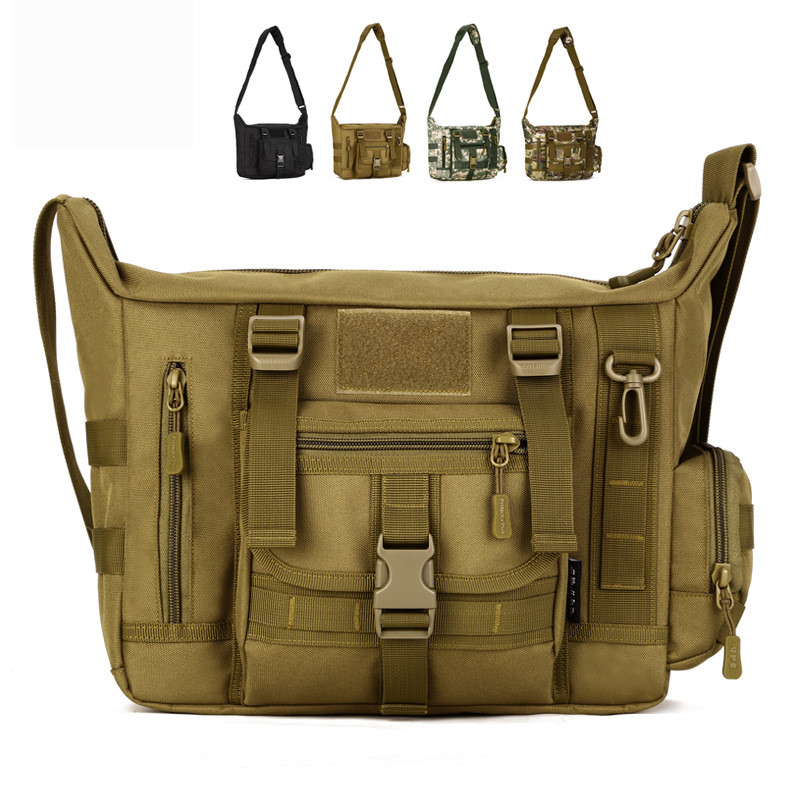 14Inch Laptop Shoulder Bag Men - Rucksack Military Style review and price