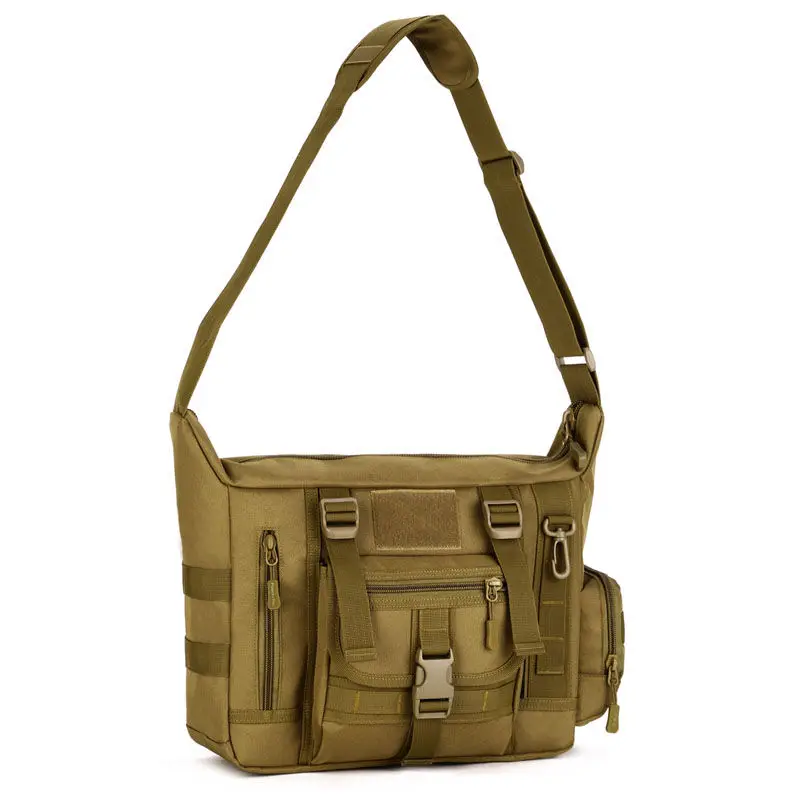 14Inch Laptop Shoulder Bag Men - Rucksack Military Style review and price